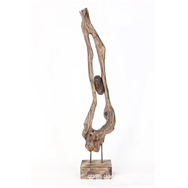 Nordic Modern Simple Solid Wood Dead Branches Art Ornament for Living Room TV Cabinet B&B Restaurant Home Decoration