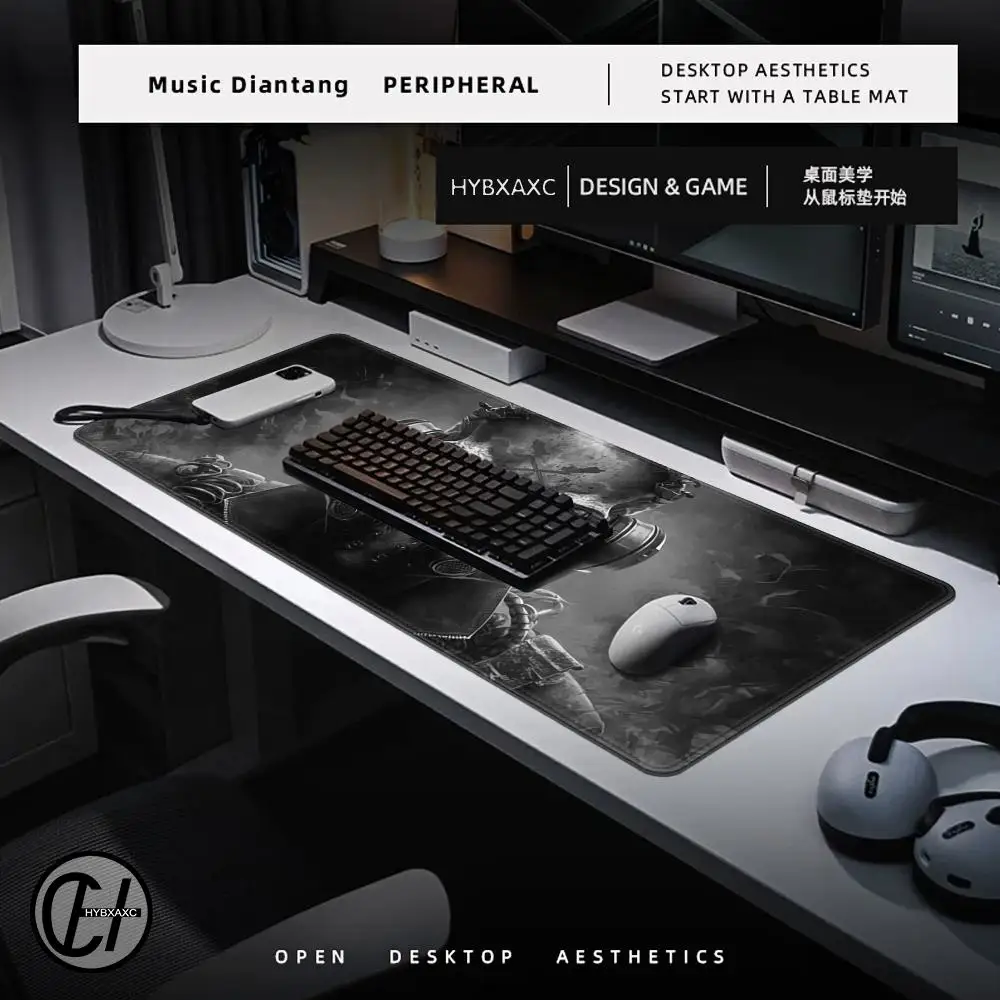 Deskmat Kawaii Gaming Anime Mouse Mats Pad on The Table Gamer Accessories Big Art Mouse Pad Computer Mouse Carpet Keyboard Pad