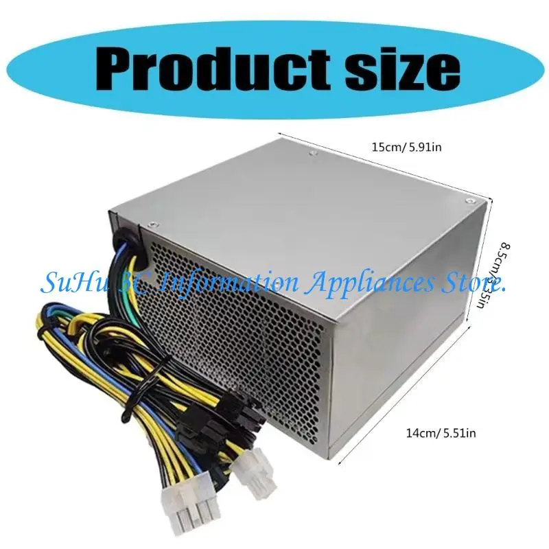 

10Pin 500W Power Supply Unit for ThinkStation P340 P350 M90t P348 Desktop