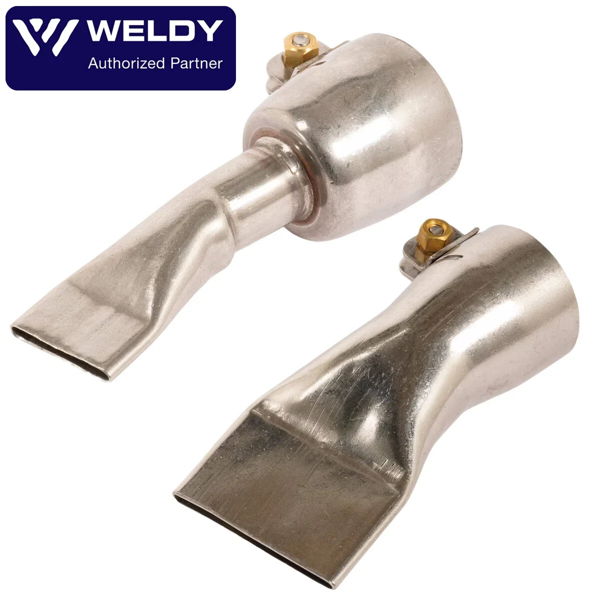 

2pcs/set Weldy Wide Slot Nozzle (ø 31.5) 20mm/40mm Flat Mouth Hot Air Gun Nozzle for HT1600