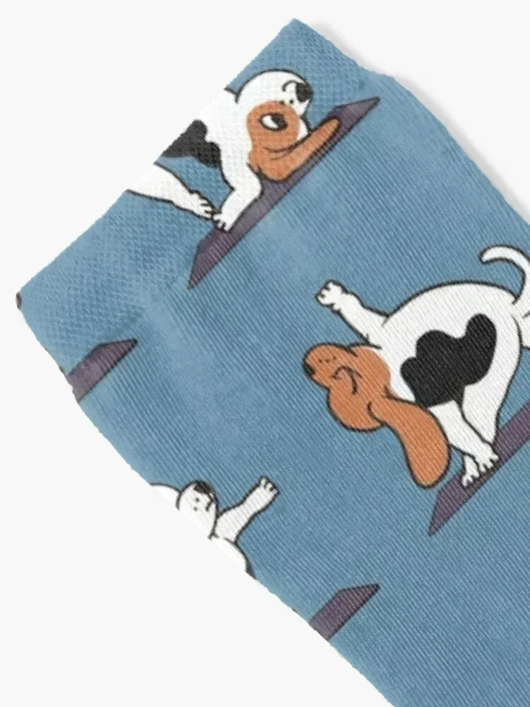 Basset Hound yoga Socks new in's warm winter football cool Women's Socks Men's