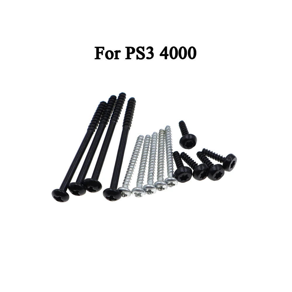 1Set Housing Shell Replacement Power Screws Set For PS3 PS4 PS5 Console Slim 1200 Power Supply Screws & HDD Screws - view 3