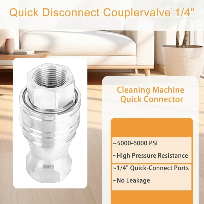 حزمة مكونة من 4 قارنات توصيل طويلة التنفيذ مقاومة للصدأ، موثوقية طويلة الأمد، M4YD