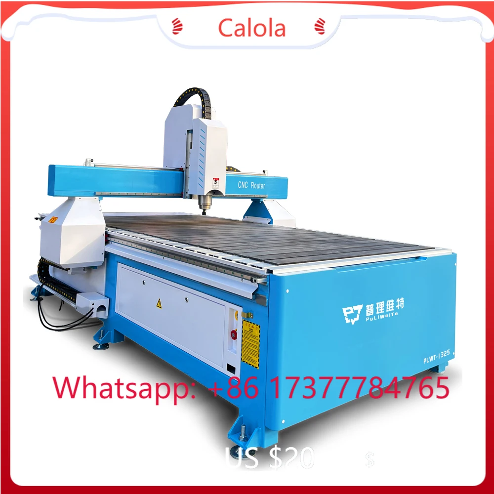 【Hot】1325 Desktop CNC Router Automatic Tool Changer for Wood Aluminum Processing