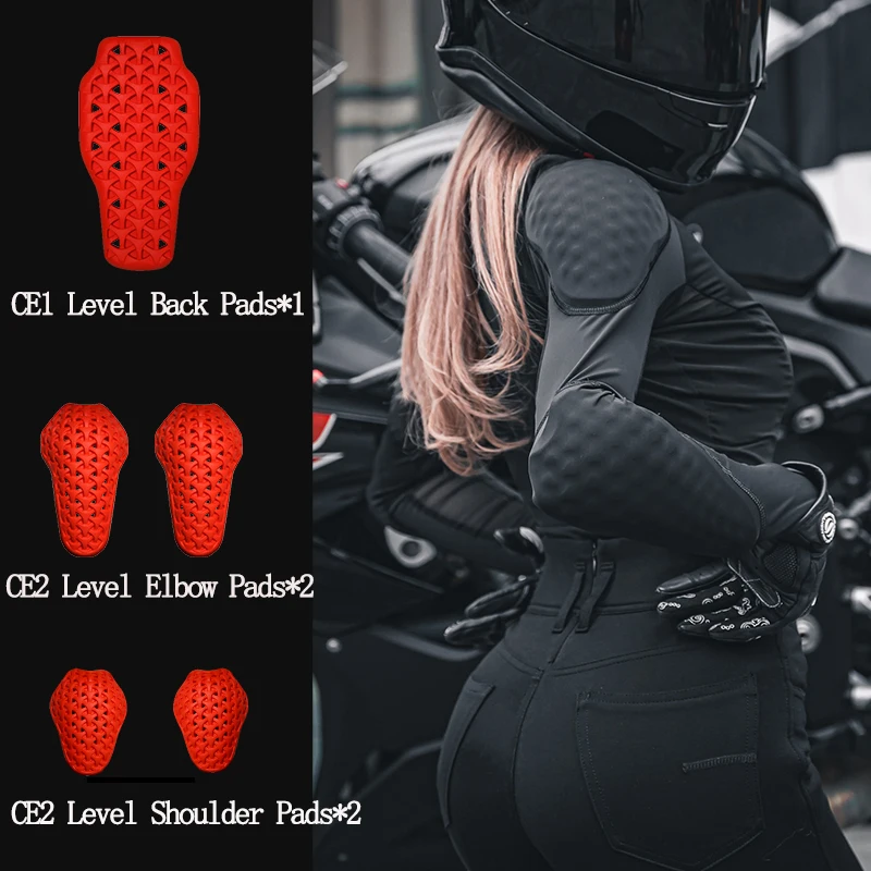 

Женская мотоциклетная куртка, доспехи, быстросохнущая одежда для велоспорта, тонкая летняя сетчатая дышащая мотоциклетная одежда с защитой от падения