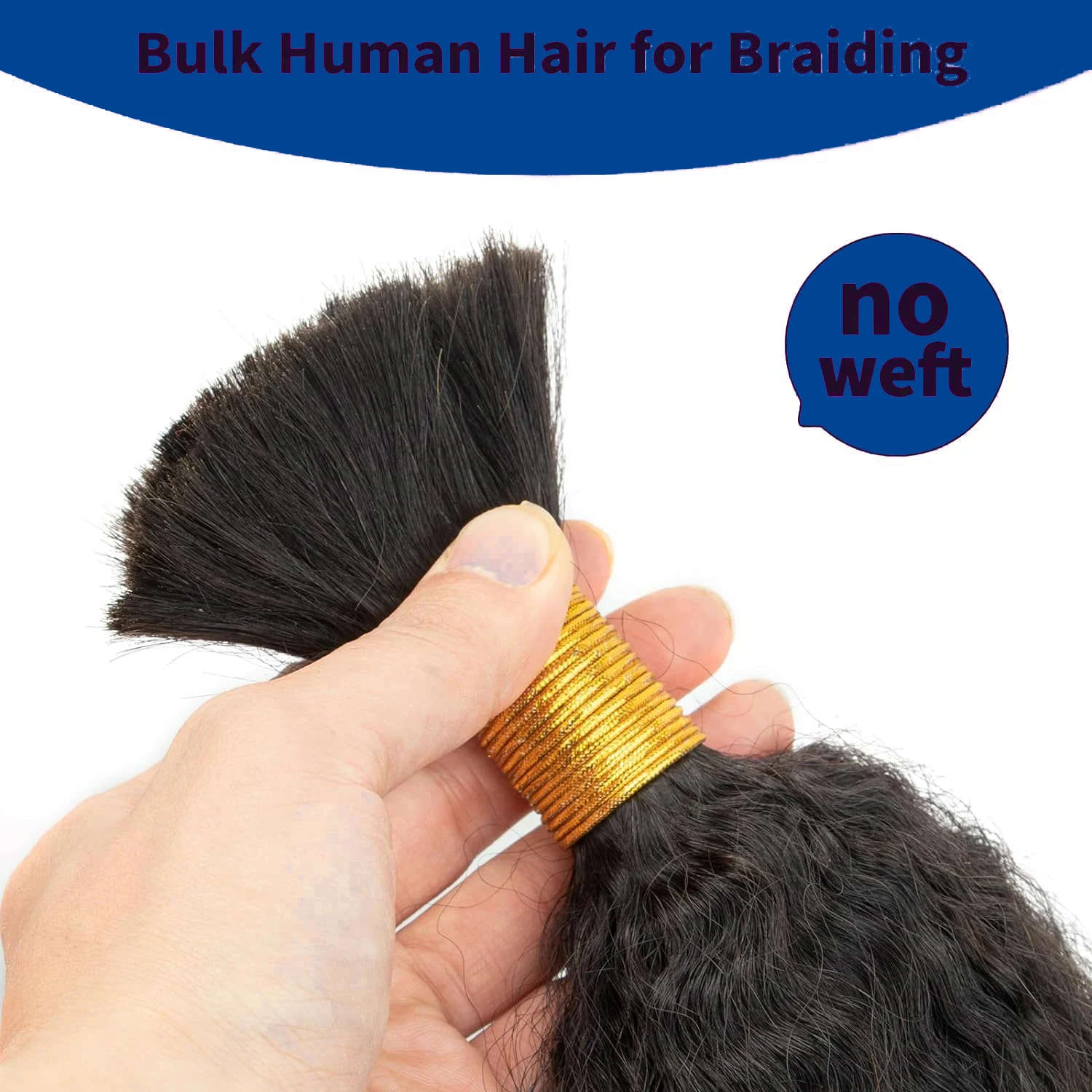 Kinky em linha reta trança de cabelo humano pacotes sem trama yaki em linha reta cabelo em massa para trança 100% extensões de cabelo humano não processado