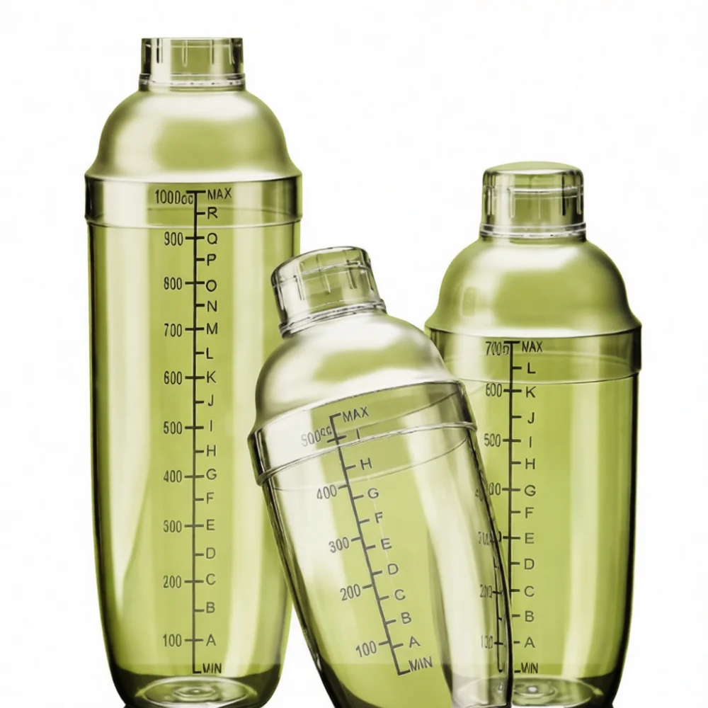 Portable Cocktail Shaker Set Manual Drink Mixer Tool For Bubble Tea Lemonade Bartender Professional Bar Kitchen Equipment
