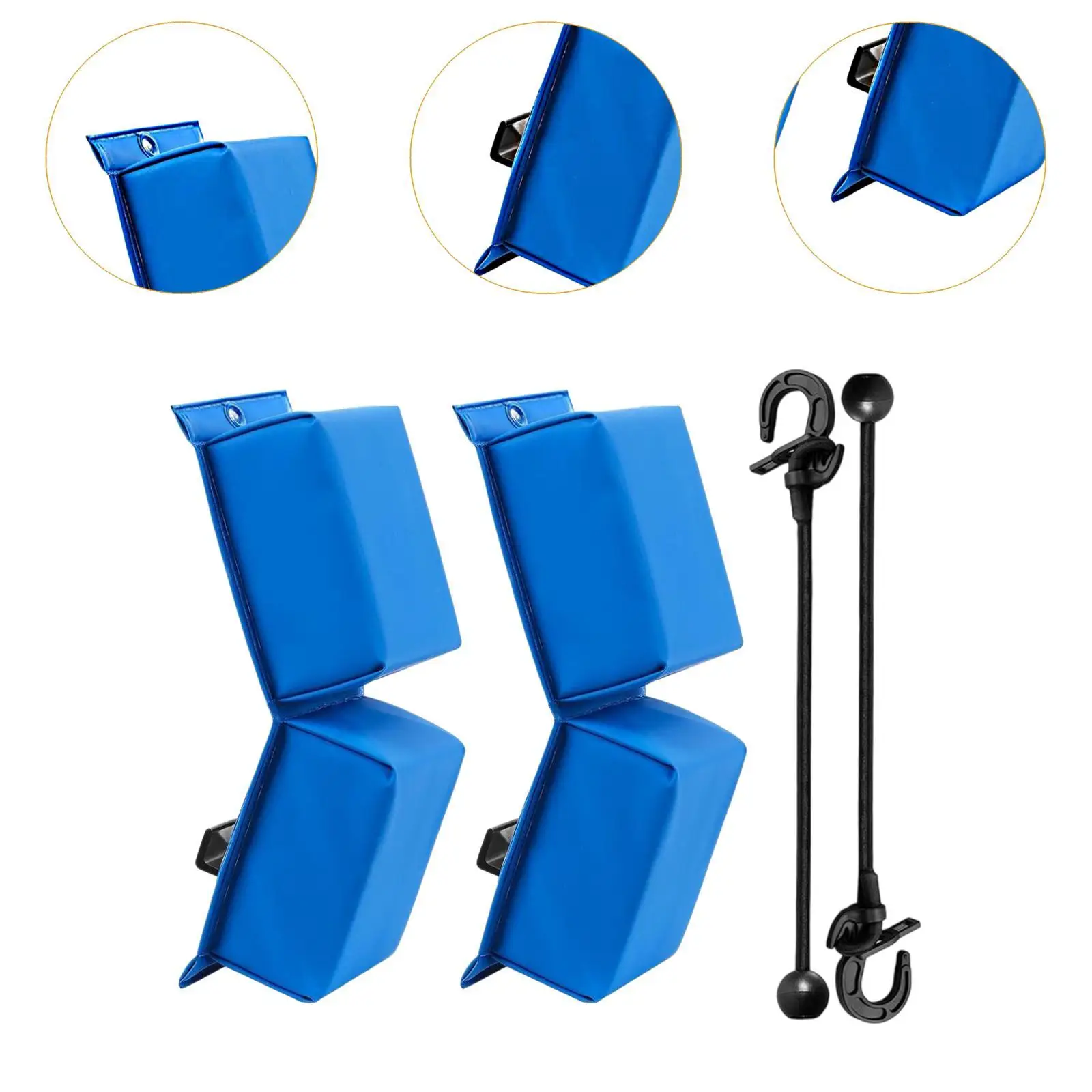 ملحقات احترافية قابلة للطي من Pwc Fender Bumper Sturdy Protector مع مرونة