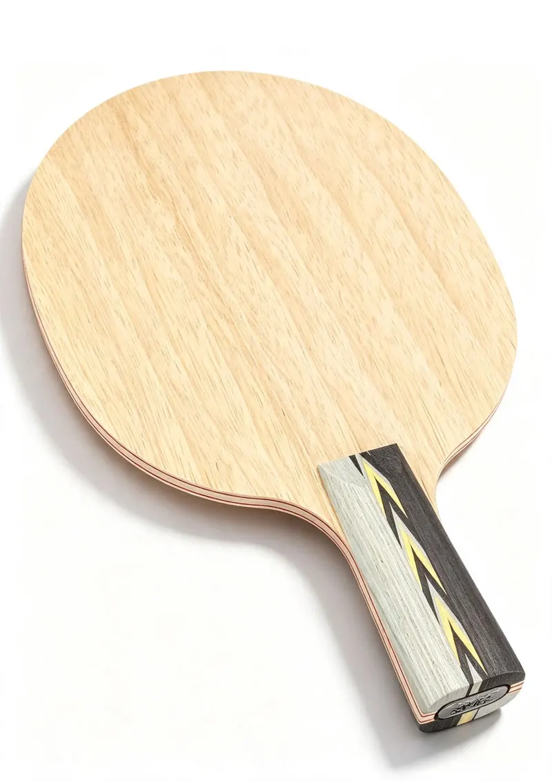 DHS POWER G 7 PG7 Tischtennisschläger 7-lagiges Holz Ping-Pong-Schläger Originalverpackung Loop-Driving mit Schnellangriff – Detail 6