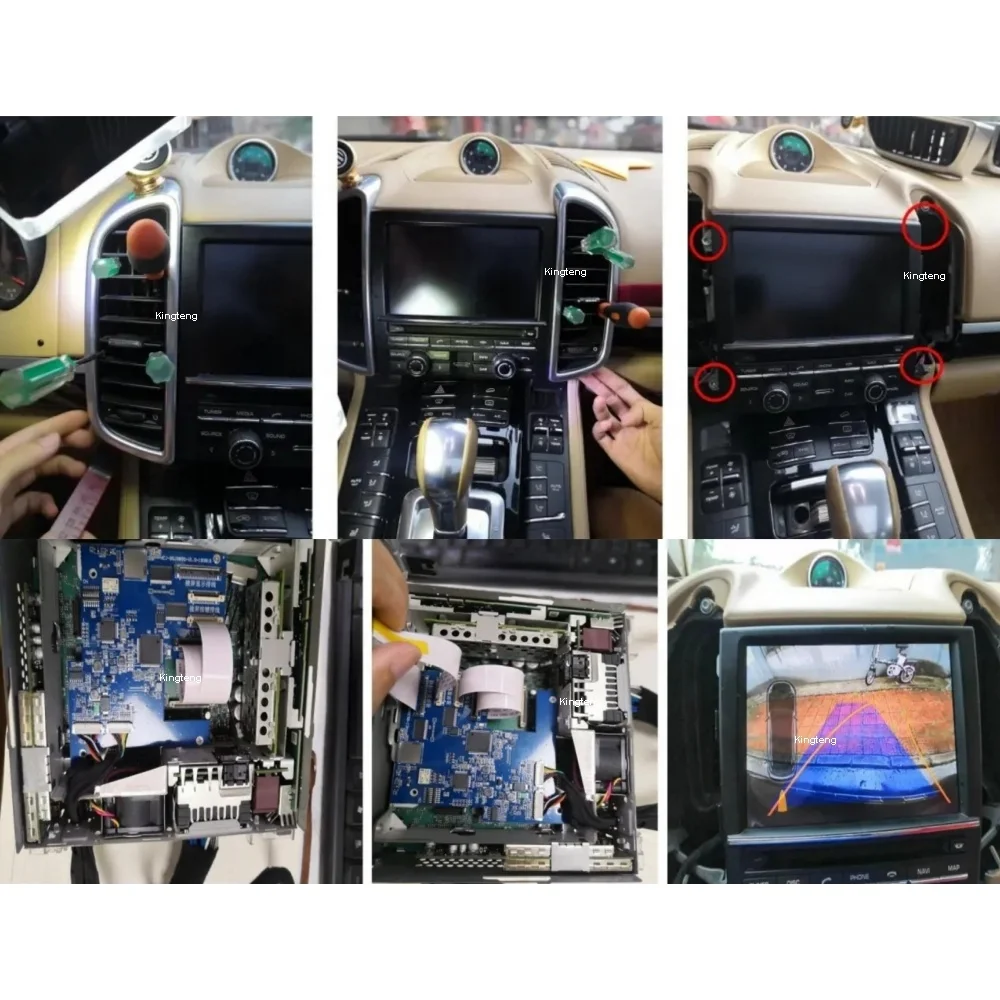 Fabrik Original Monitor Reverse Aid Auto Kamera Video Interface PCM3.1 System Für Porsche Macan Cayenne Panamera