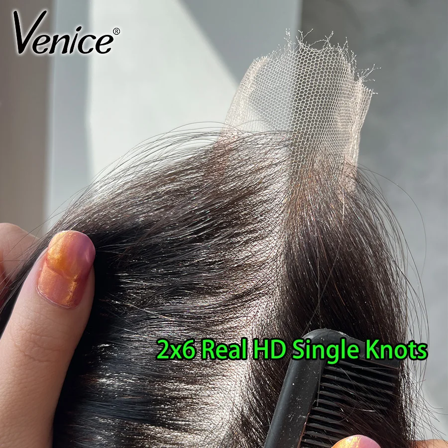 

Венеция Одиночные узлы 2x6 Настоящая HD кружевная застежка Одиночная мини-застежка до побачення Узлы Прямые человеческие волосы Объемная волна HD Кружева Одиночные мини-узлы