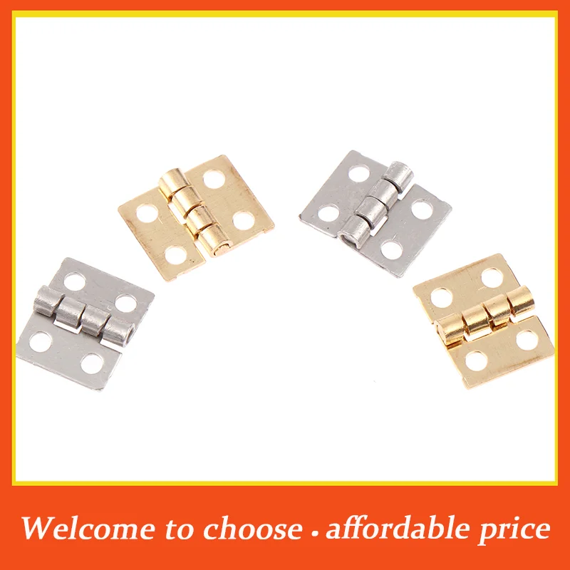 

TH 10pcs new For 1/10 RC Crawler Car Trx4 1/14 Tamiya RC Dump Truck SCANIA 770S 10pcs Mini Door Hinge Simulation Folding