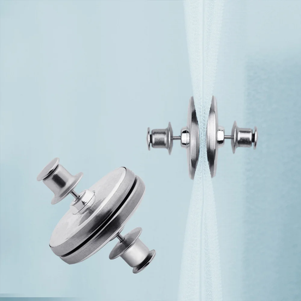 Magnetic Curtain Clips Curtain Light-Blocking Curtain Clips for Home Bedroom Window Curtain Strong Magnetic