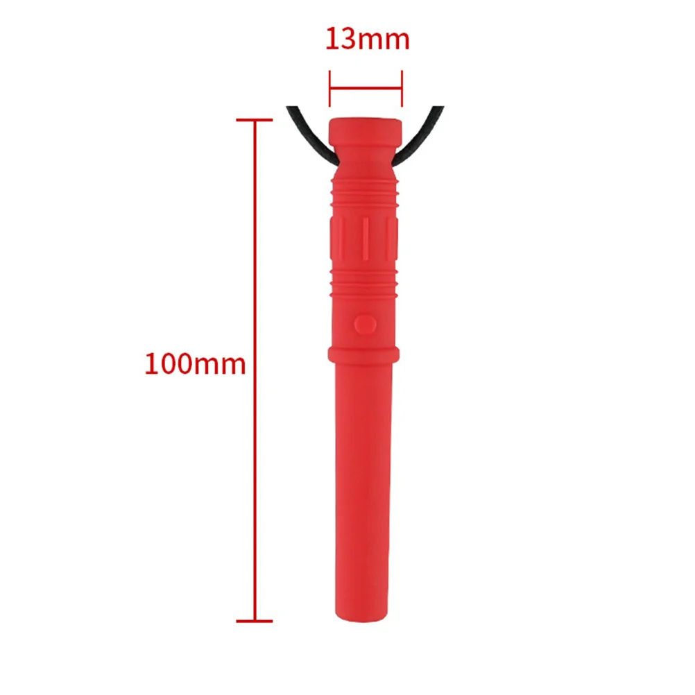 

5Pcs Silicone Teething Necklace Chewy Pendants Soft Baby Chew Necklace for Gum Massage Newborns Boys Girls Teether