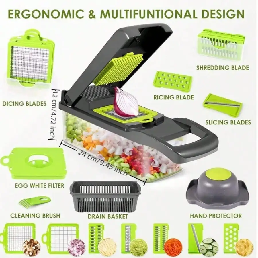 16-in-1 Vegetable Chopper 3