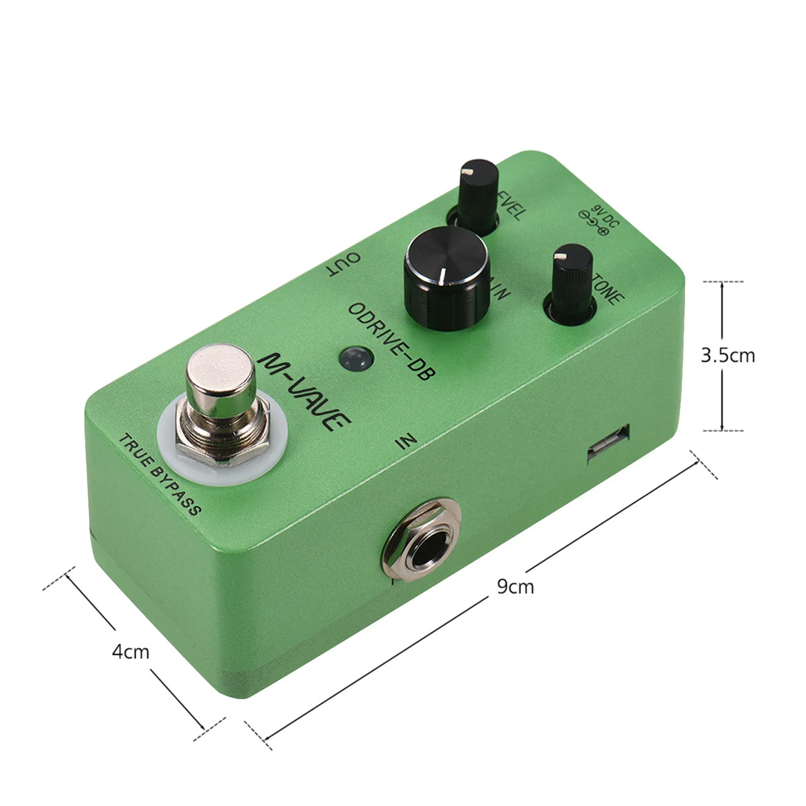 M-VAVE ODRIVE-DB Guitar Effect Pedal Analog Overdrive Guitar Effect Pedal Processors True Bypass Guitar Parts & Accessories