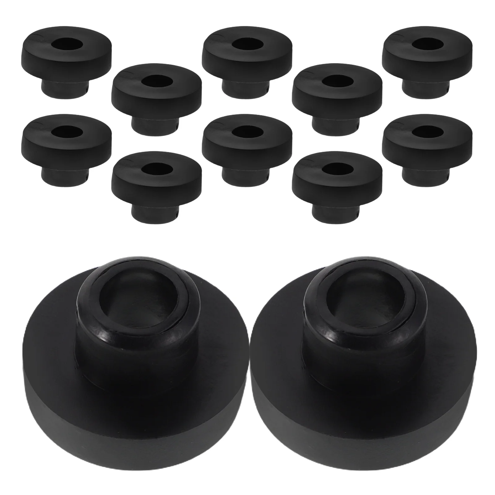 

12pcs Gas Tank Grommets Lawn Mower Replacement Parts Durable Rubber Bushings Agricultural Machinery Accessories Leakproof