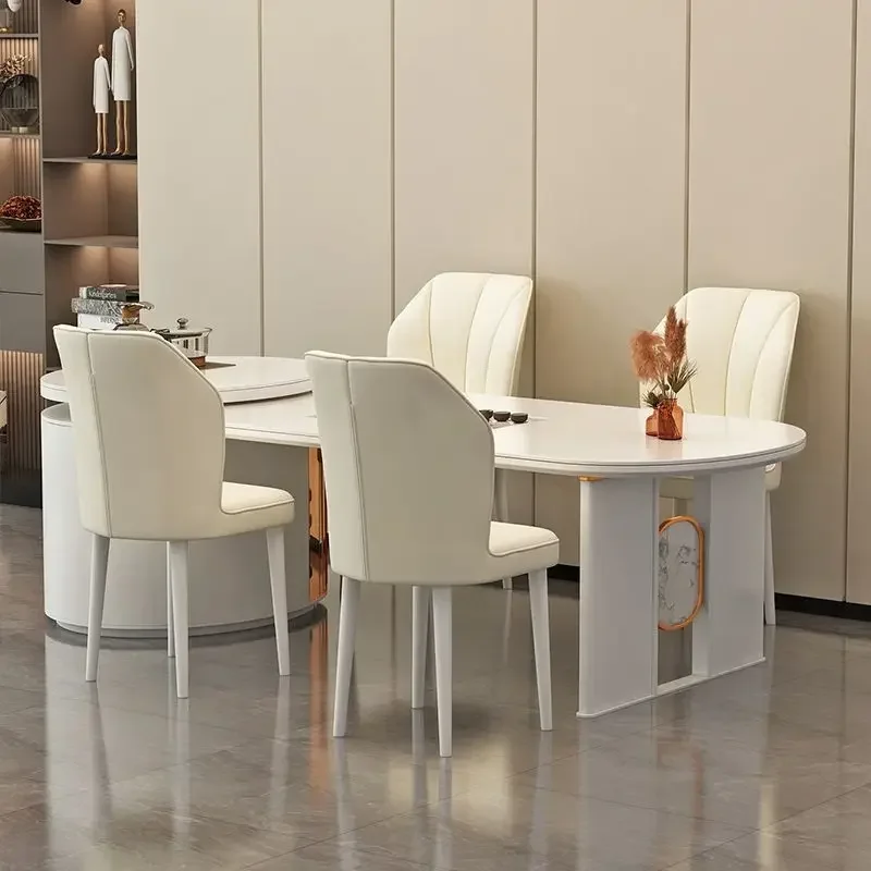 Cadeiras de cozinha nórdicas brancas, design minimalista de luxo, sala de jantar, moderno, sillas para comedor, móveis para casa mq50kt