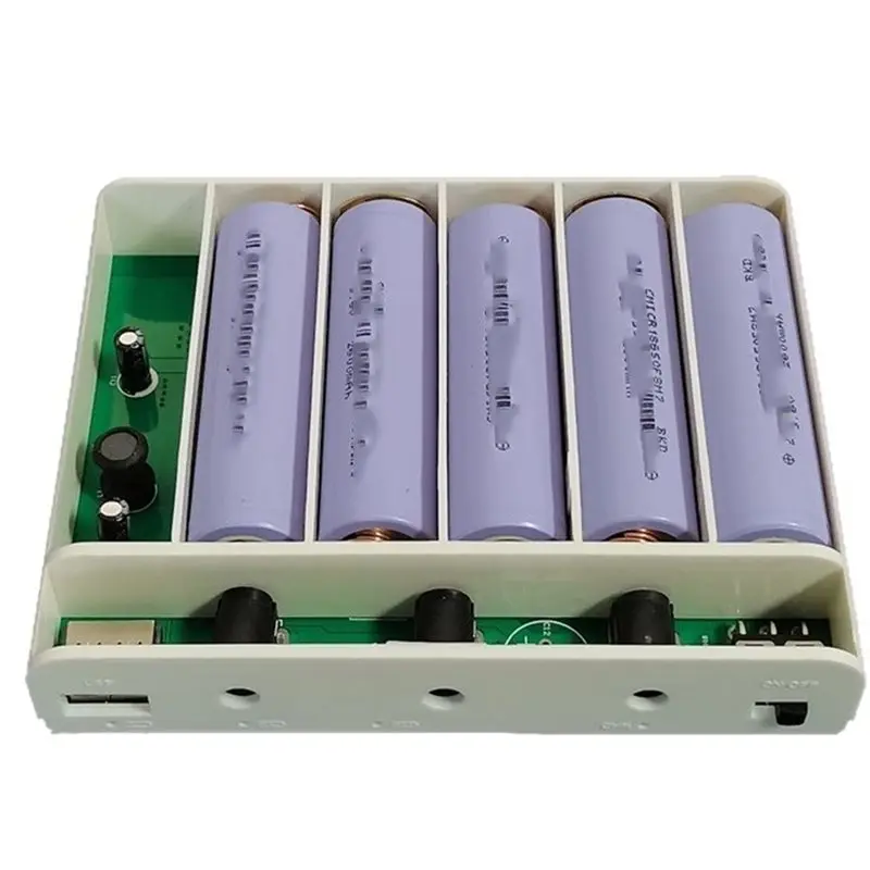 A25F-DC Emergency UPS Power Supply 19V/20V 5X18650 Battery Backup For AIO For PC/Mini Computer Safe& Portable Use