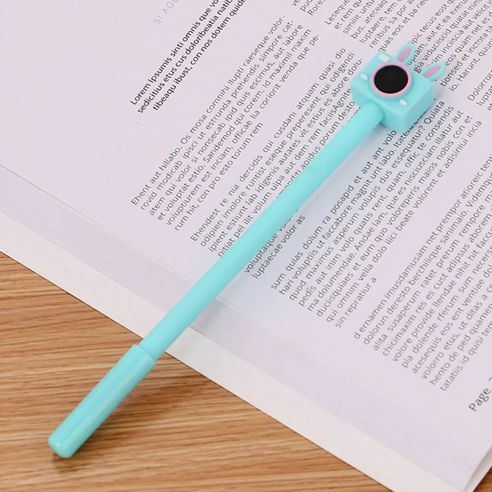 

12Pcs Lovely Shaped Gel for Children Students Writing Pens Cute Cartoon Stationery Ergonomic Smooth Writing School