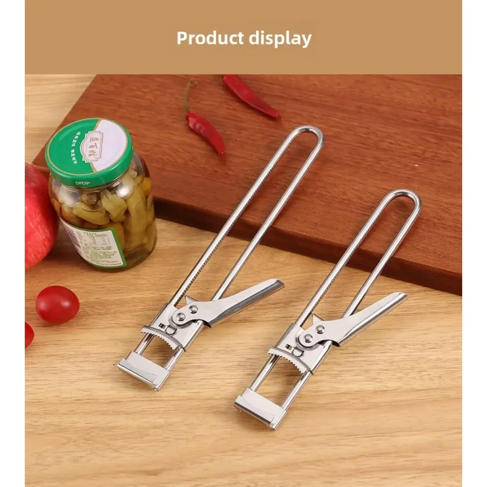 Rotierenden Kappe Edelstahl Schraube Kappe Rotierenden Manuelle Einstellbare Dosenöffner Anti Slip Flasche Kappe Küche Werkzeug Flasche Opener Heißer