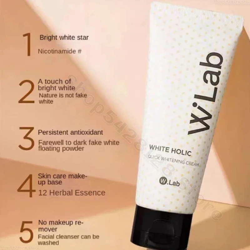 Wlab Brightening and Whitening Makeup Cream Is Refreshing and Waterproof Long-lasting Antioxidant Non-floating and Powder-free