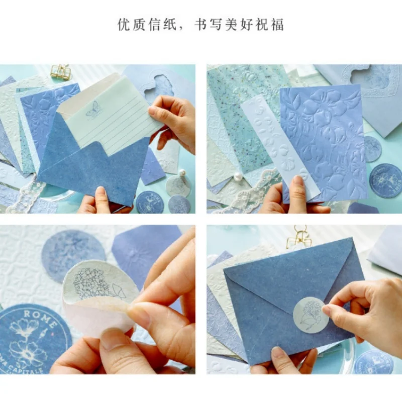 20 pcs Vintage 3d texture cardboard Decorative paper DIY Scrapbooking Diary Album Background paper