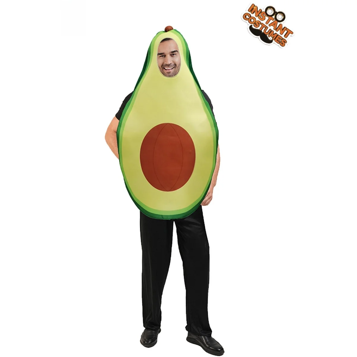 Adulto loween par traje engraçado abacate desempenho terno palco adereços cosplay outfit para entretenimento e celebrações