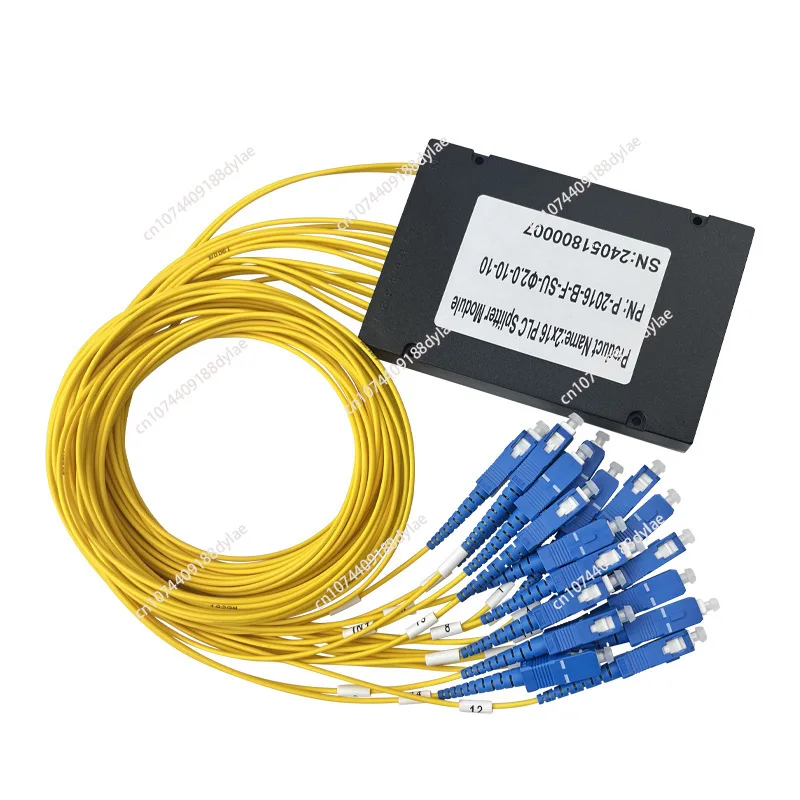 

Telecom Grade 2 4/8/16 Fiber Cassette Splitter SC/UPC