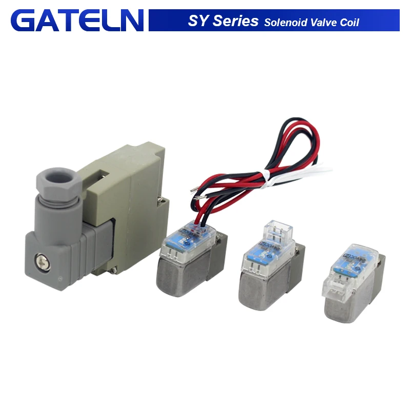 SY Series Solenoid Valve Pilot Head Coil for SY5120-5LZD-01 SY3120-5GZD-M5 SY5120-5MZD-01 SY5120-5D-01