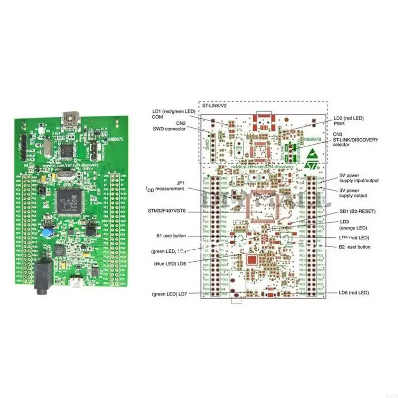 STM32F4開発ボードOpen407V-D高パフォーマンスアーム効率