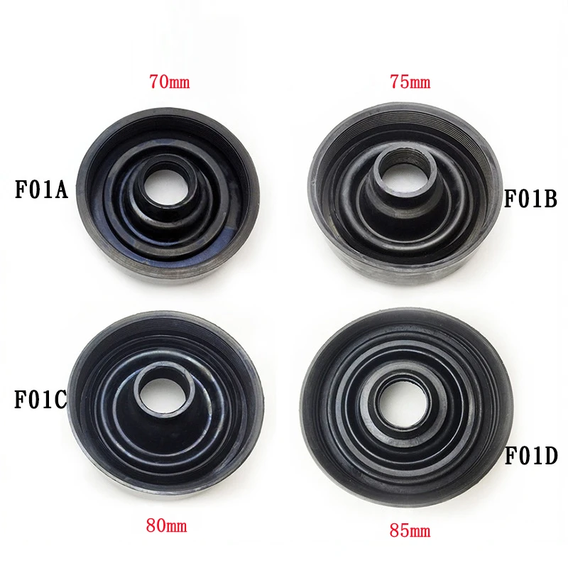 1/2Pcs Car Headlight Bulb Dust Cover For LED HID Retrofit Inner Diameter 70/75/80/85mm Seal Soft Rubber Lamp Dustproof Cover Cap