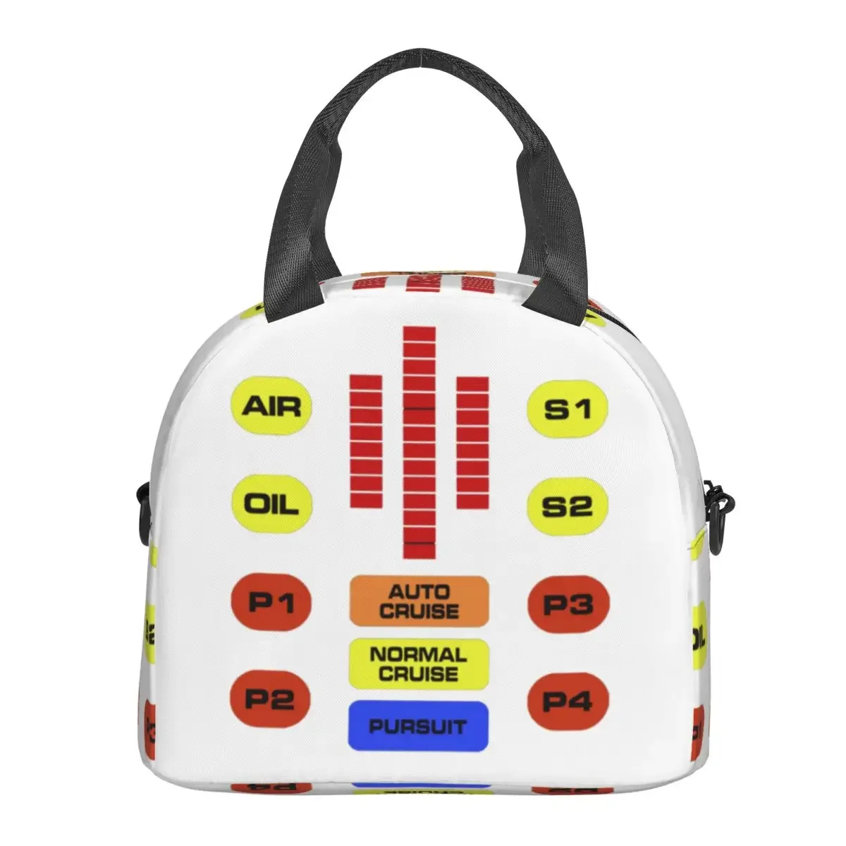 Kitt Voice Box Knight Rider Insulated Lunch Bag for Women Kids Portable Food Boxes Thermal Lunch Box Tote - view 6