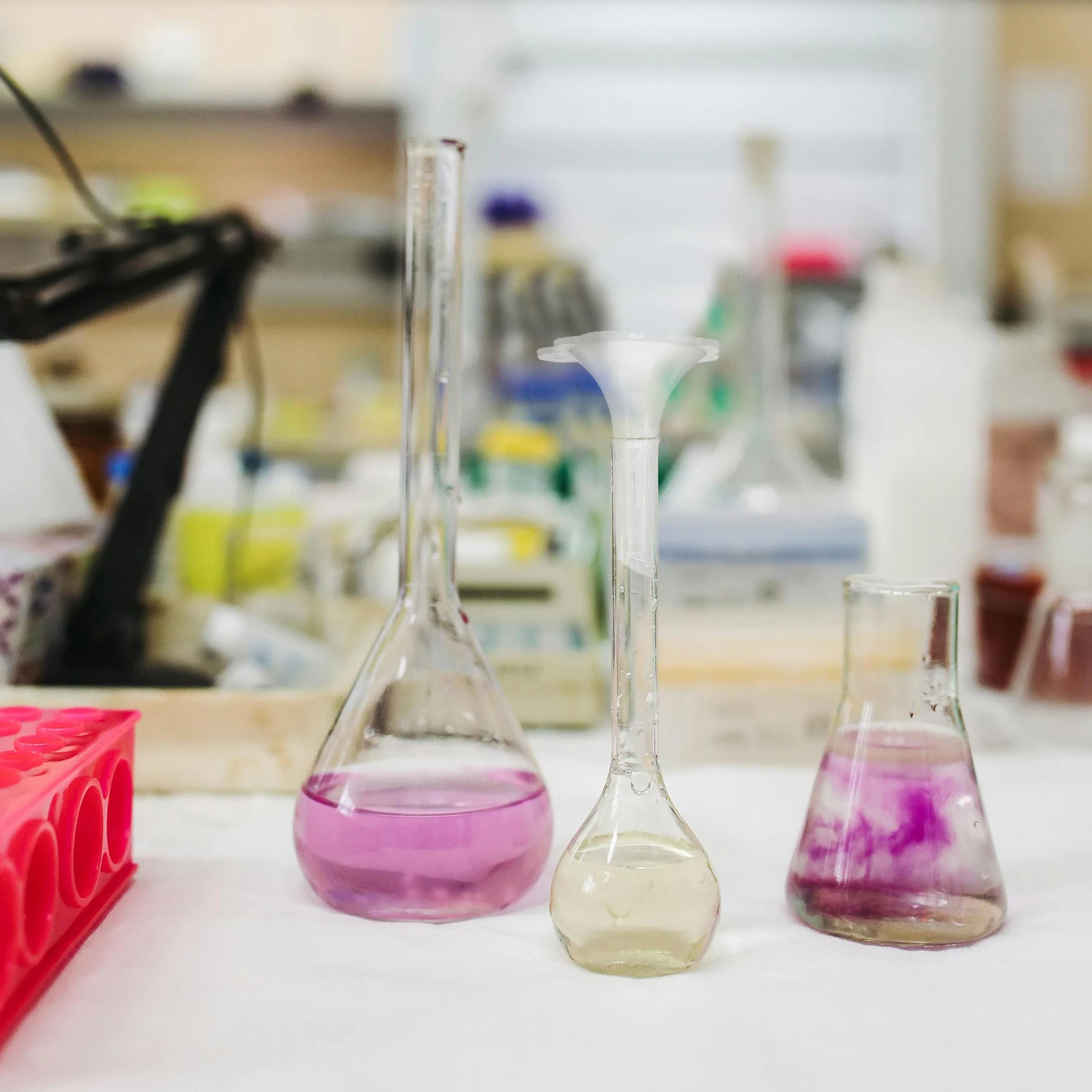 قمع فصل رمل الشاطئ، قمع بلاستيكي شفاف للاستخدام في المطبخ #4