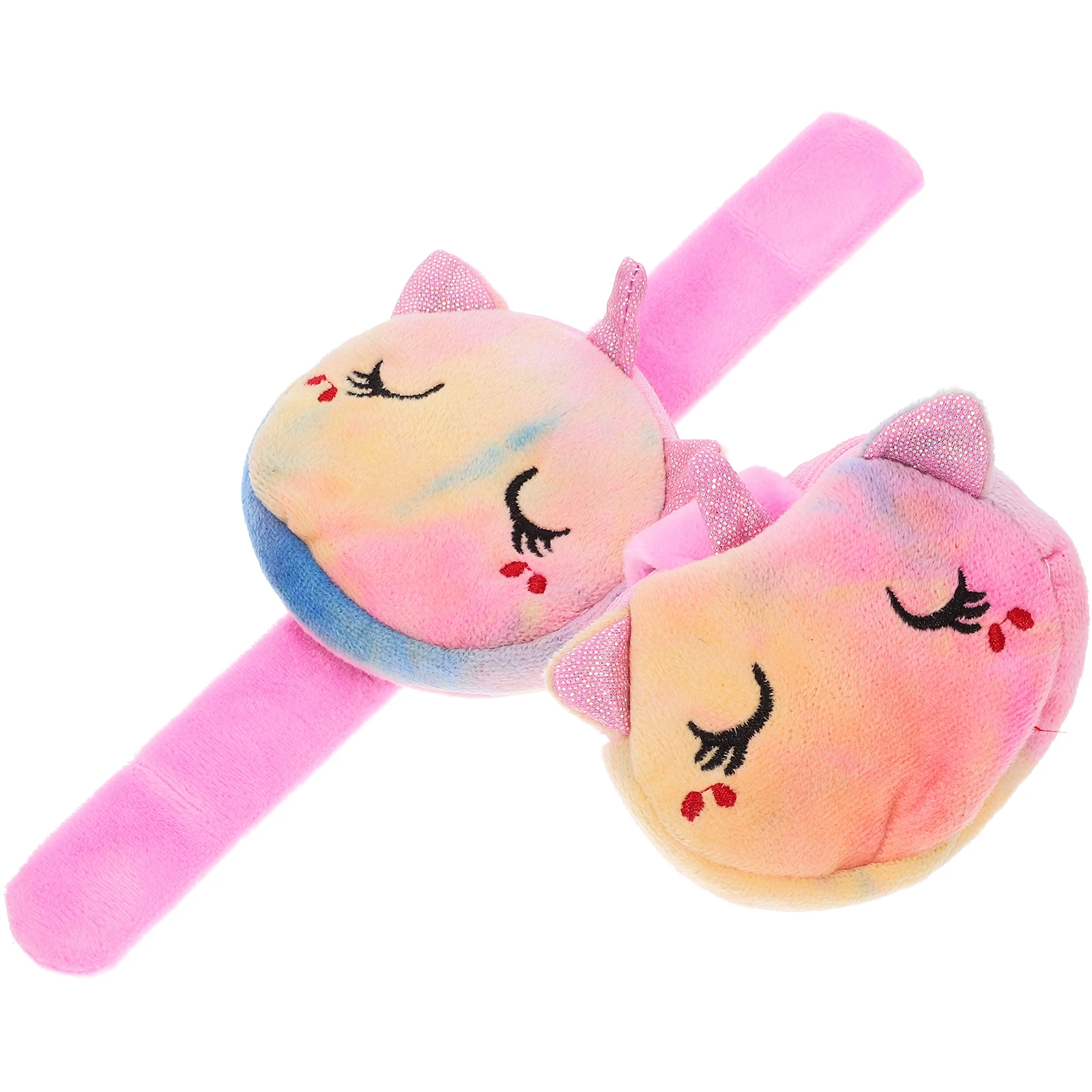 2 szt. Bransoletki z jednorożcem dla dzieci, lekkie bransoletki zatrzaskowe, upominki na przyjęcia, hurtowe portmonetki, torby do przechowywania z motywem kreskówkowym