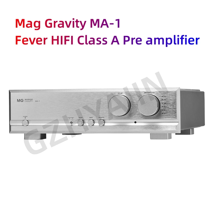 The Mag Gravity MA-1 Fever HIFI Class A front stage amplifier is equipped with high and low frequency regulation through