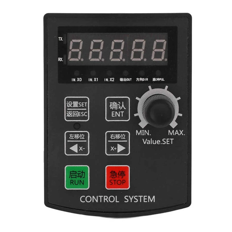 Servo Stepper Motor HF020: Writing Angle Positioning and Pulse Speed Control Without RS485 Expansion-A09G