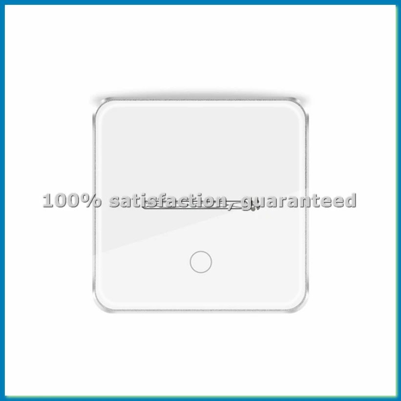 Zigbee Smart Fan Light Switch 1 Gang Touch Control with Slider Control Fan Speed Neutral Required Work with Tuya APP B-ABHG