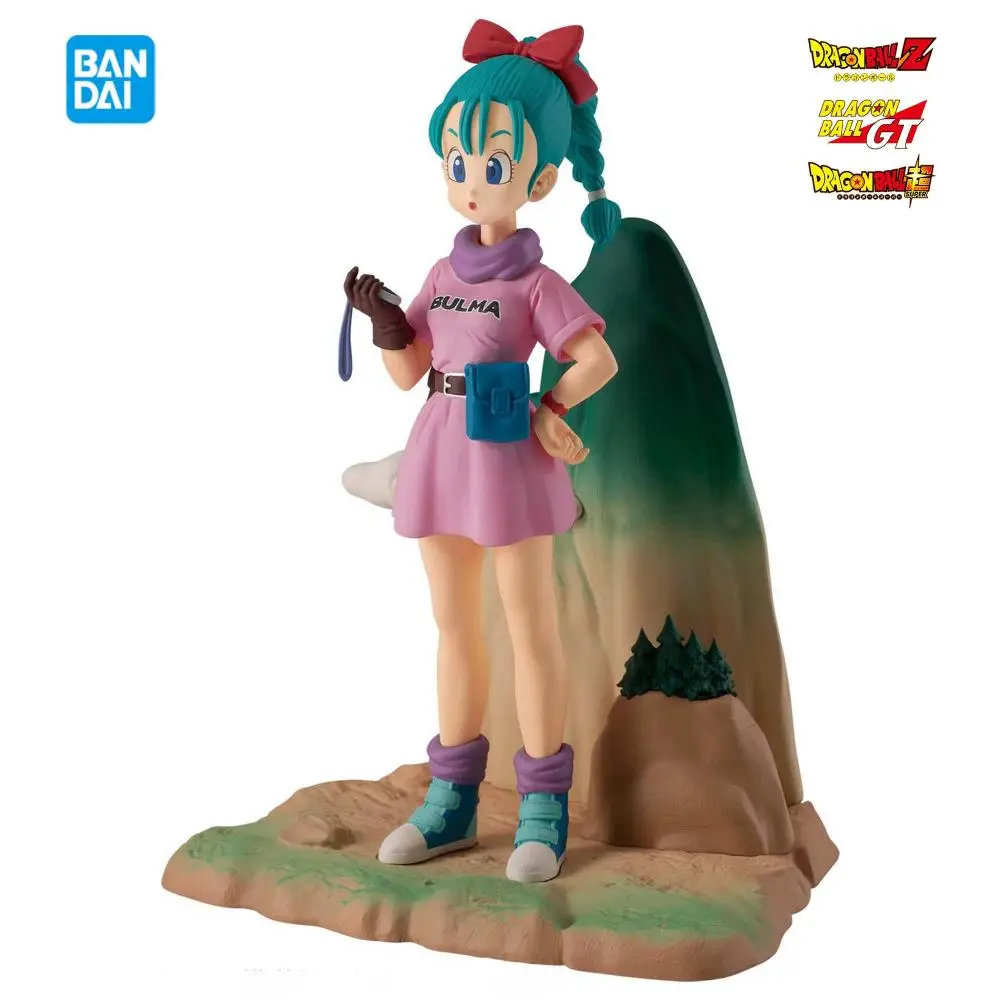 

In stock Bandai BANPRESTO Dragon Ball History Box Bulma 13CM PVC Figure Highly Detailed Collectible Model Toy Gift