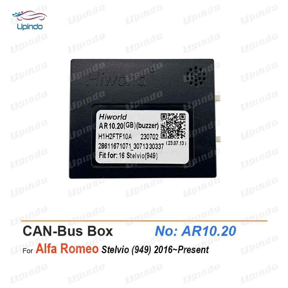 

Car Radio CANbus Box Android Head Unit Accessories CAN Bus Decoder Adapter for Alfa Romeo Stelvio 949