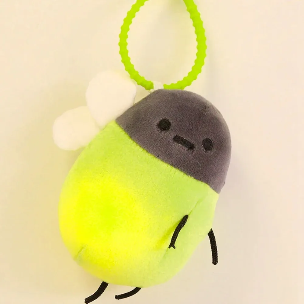 Cartoon Firefly Firefly Pendent Luminous delicatezza peluche portachiavi decorazioni per la casa portachiavi ragazza