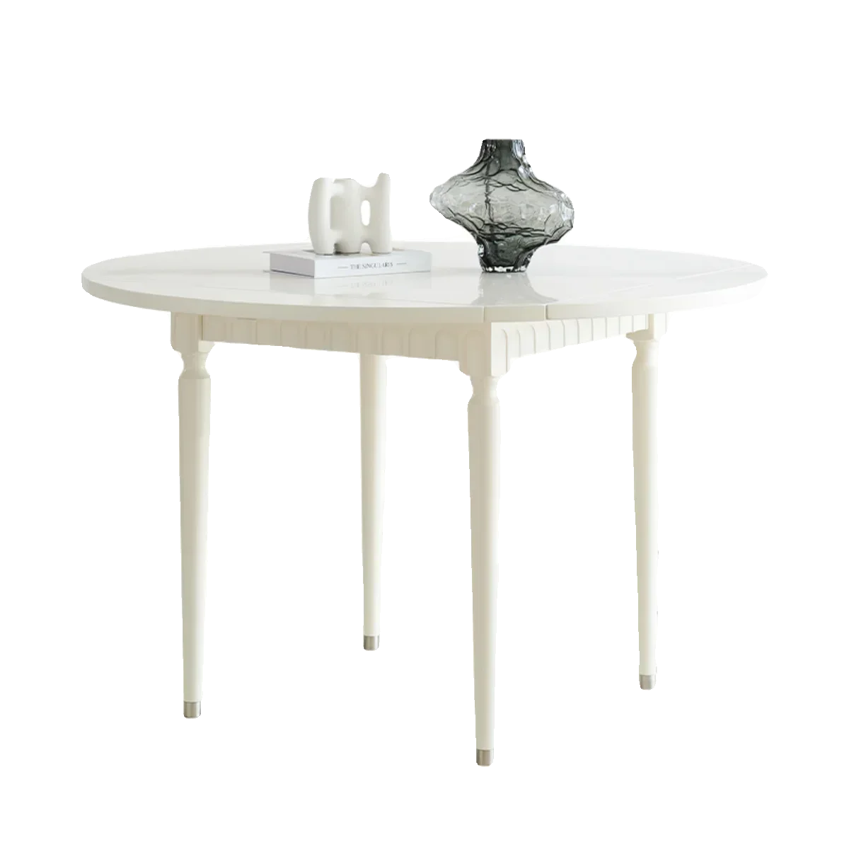 

Practical Practical Circular Solid Wood Folding Dining Table, Modern And Square And Circle For Household Small Units