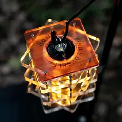 Camping Lampshade Acrylic Atmosphere Lampshade Outdoor Lantern Cover Lampshade Flashlight Campinglight Covers Camping accessory