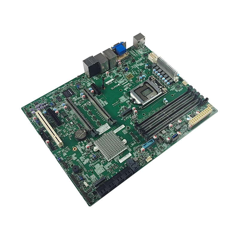 2025 hot sale SUPERMICRO X11SCA-F C246  LGA1151 Support E-2100 E-2200  DDR4 RAM ATX  Motherboard