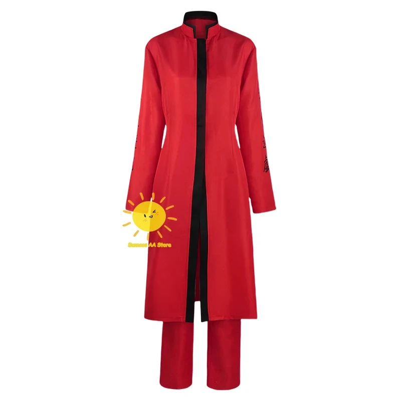 

☣2026 Anime Gintama Sakata Gintoki Cosplay Costume White Coat Wig Set for Men Halloween Carnival☣~!