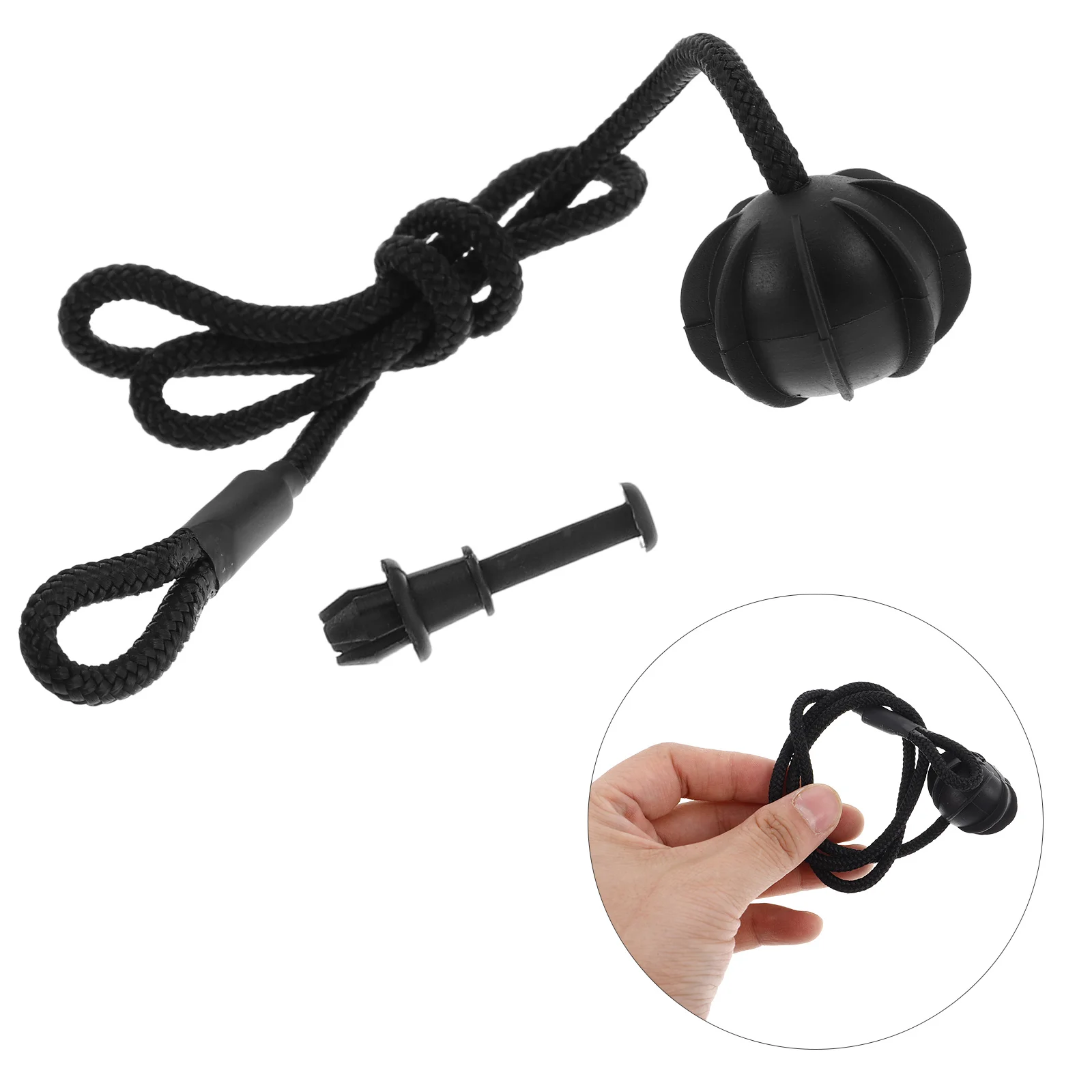 

2 Sets Rear Parcel Shelf String Trunk Cover Straps Black Car Accessories Easy Install Durable Nylon Adjustable Bungee Cord Hooks