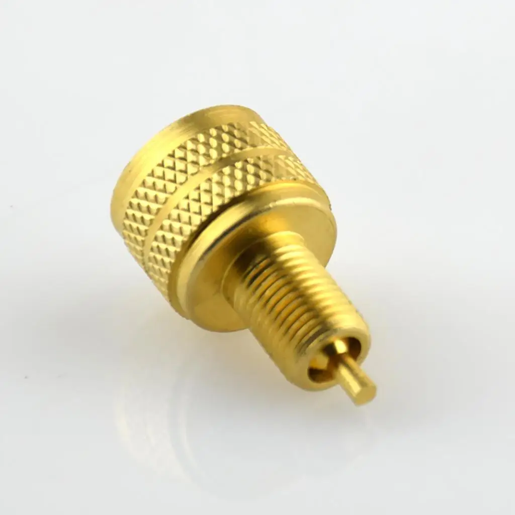 

Large Bore Tire Valve Reducer Brass Valve Stem Extension Tire Valve Caps Parts for Universal Vehicle Tires