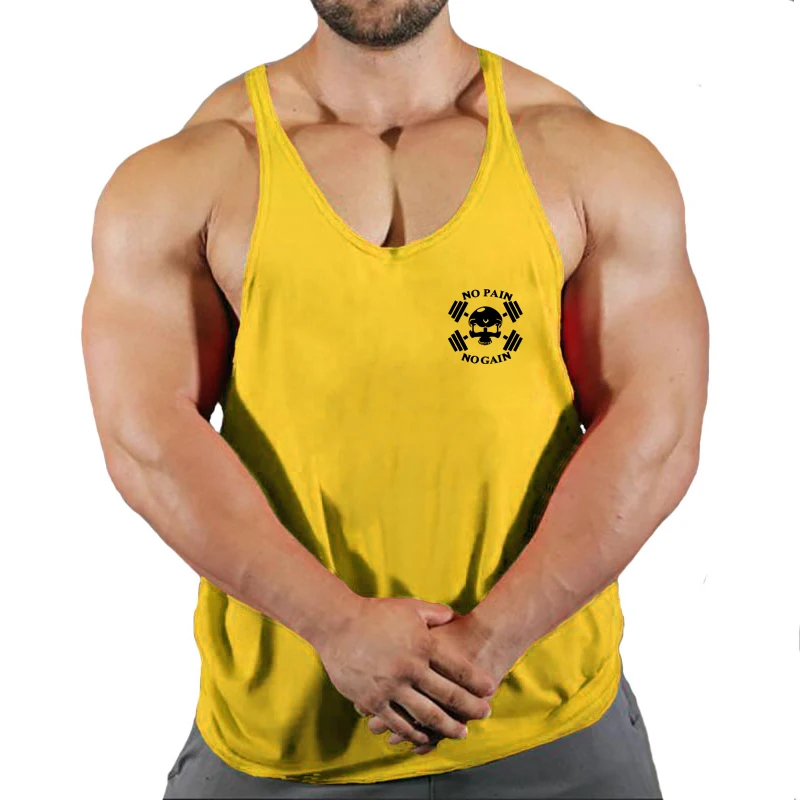 Gym Vest Fitness Shirt Muscle Man Singlet Men Tank Tops Stringer Sleeveless Sweatshirt Men\'s Singlets Top for Fitness Clothing