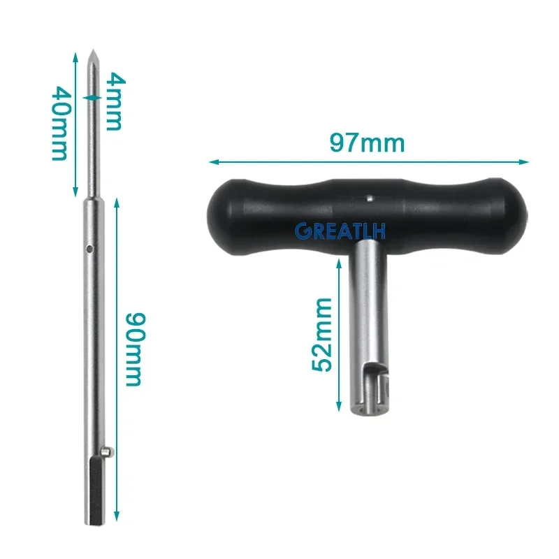 Medical Acetabular Nail Handle Hip Joint Hook Retractor Orthopedic Veterinary Instrument Hip Surgical Instruments pet