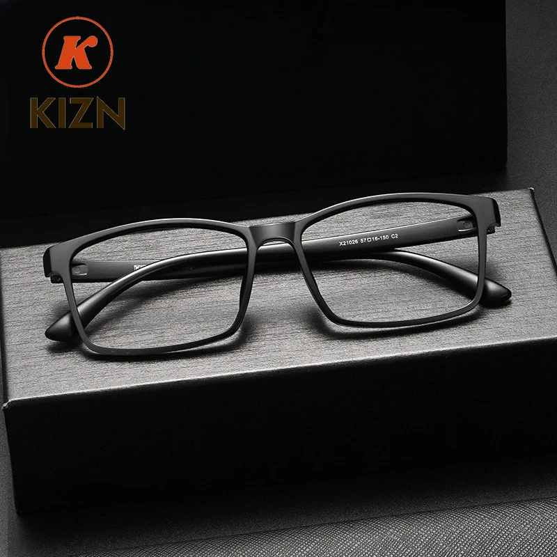

KIZN 57-16-150 Сверхлегкие очки TR90 для близорукости, фаркопорости, пресбиопии, сверхлегкие оптические очки по рецепту, очки по индивидуальному заказу